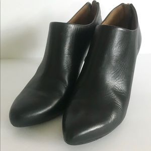 Givenchy Leather Pointed Toe Bootie
